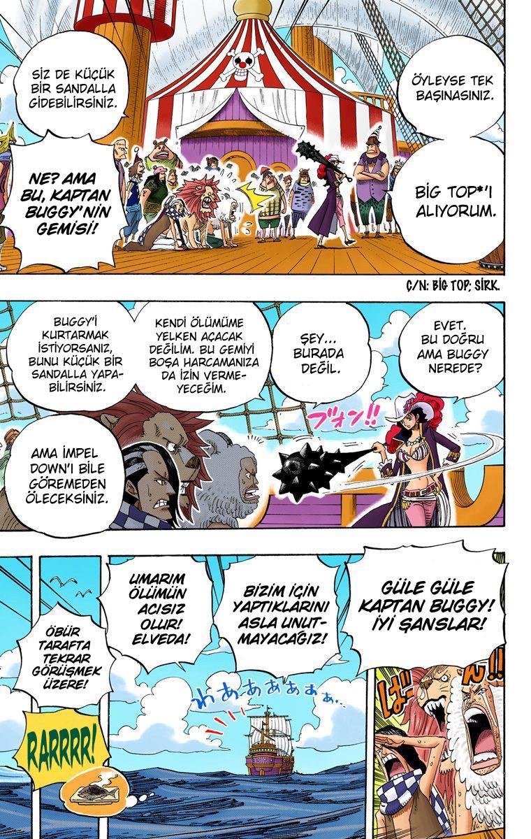 One Piece [Renkli] mangasının 0525 bölümünün 8. sayfasını okuyorsunuz.