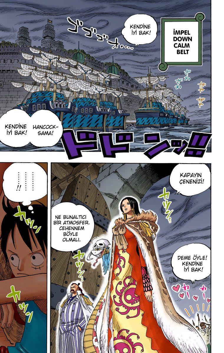 One Piece [Renkli] mangasının 0526 bölümünün 3. sayfasını okuyorsunuz.