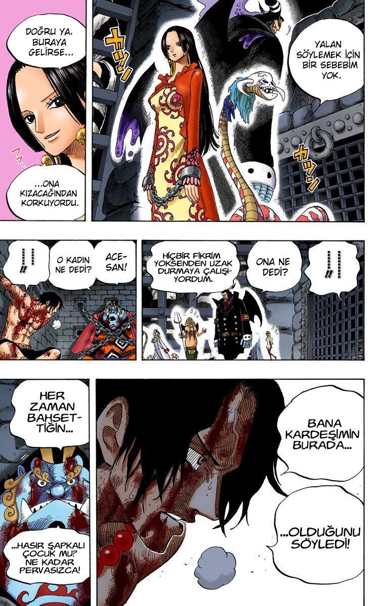 One Piece [Renkli] mangasının 0531 bölümünün 13. sayfasını okuyorsunuz.