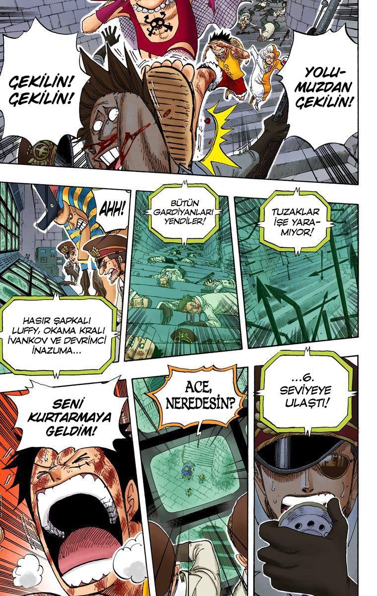 One Piece [Renkli] mangasının 0540 bölümünün 3. sayfasını okuyorsunuz.