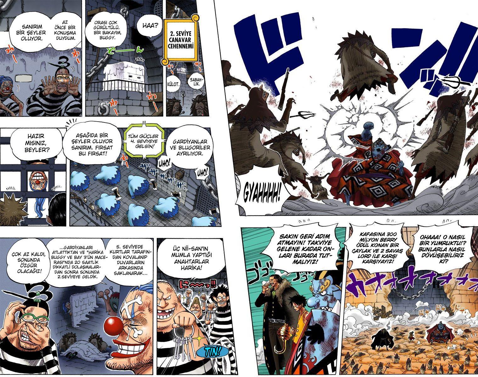 One Piece [Renkli] mangasının 0541 bölümünün 13. sayfasını okuyorsunuz.