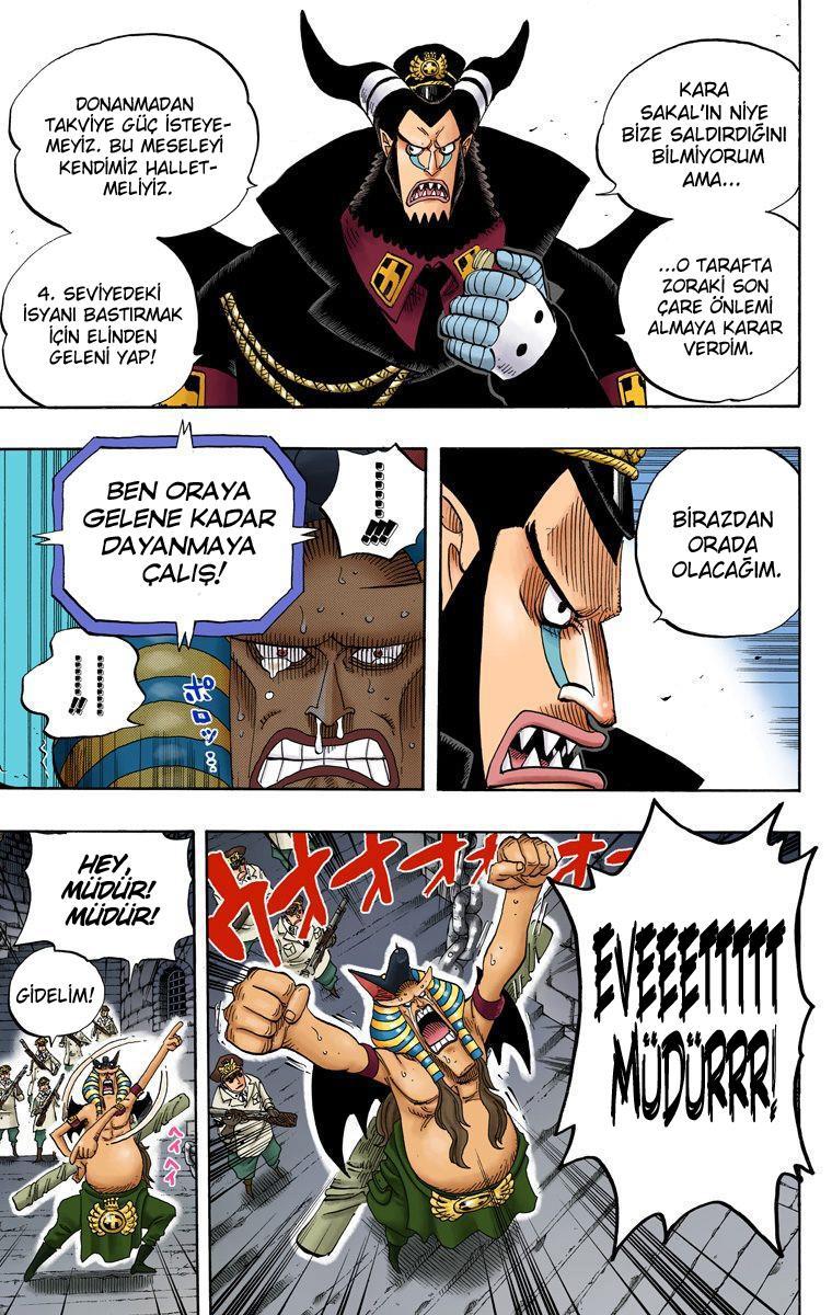 One Piece [Renkli] mangasının 0542 bölümünün 9. sayfasını okuyorsunuz.