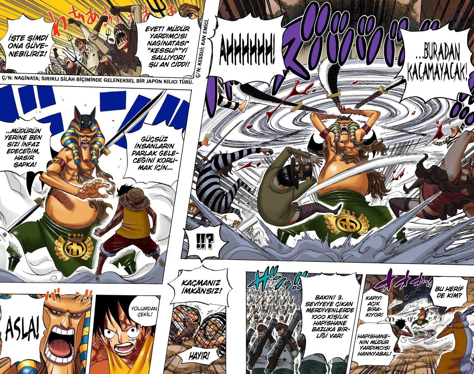 One Piece [Renkli] mangasının 0543 bölümünün 8. sayfasını okuyorsunuz.