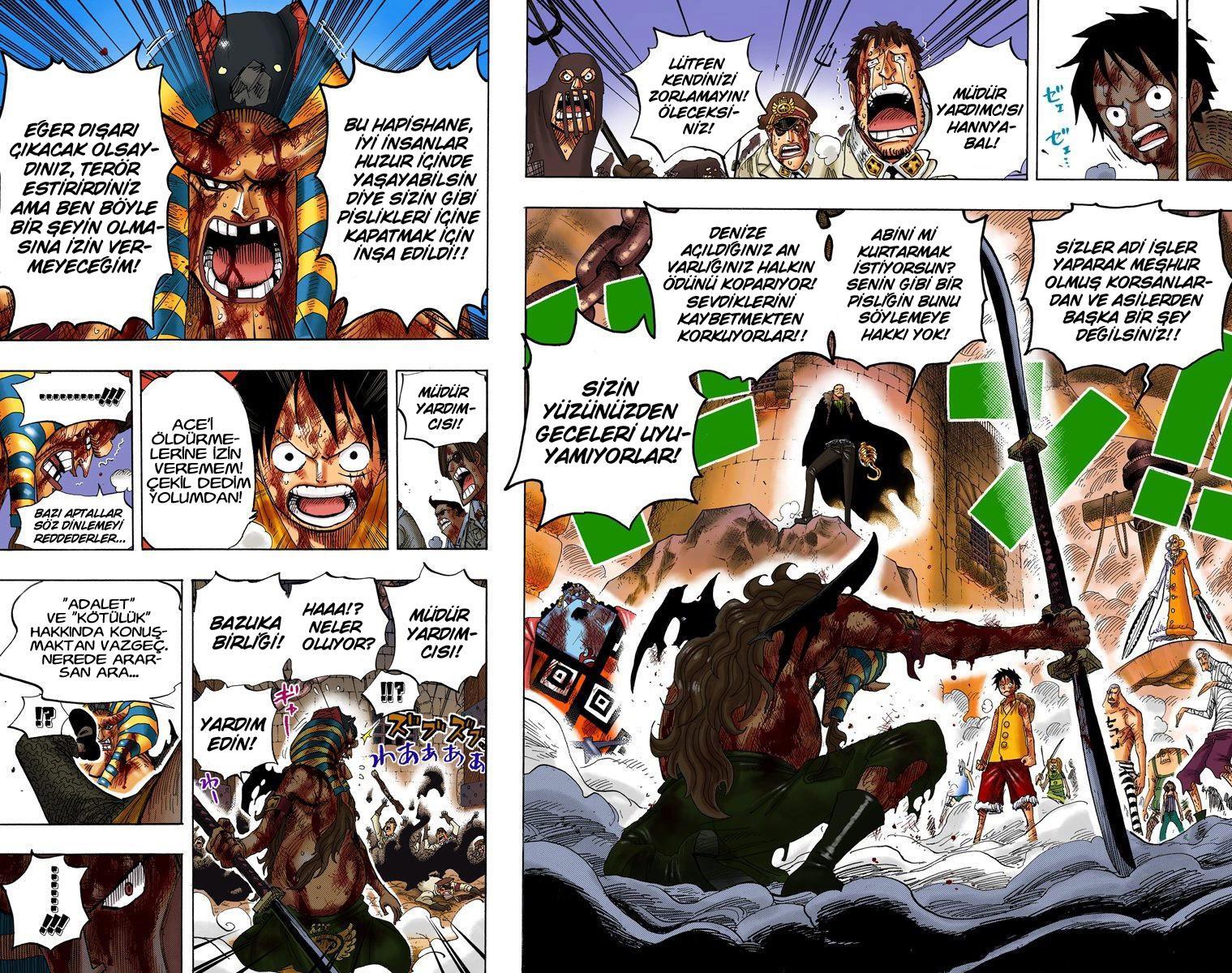 One Piece [Renkli] mangasının 0543 bölümünün 13. sayfasını okuyorsunuz.