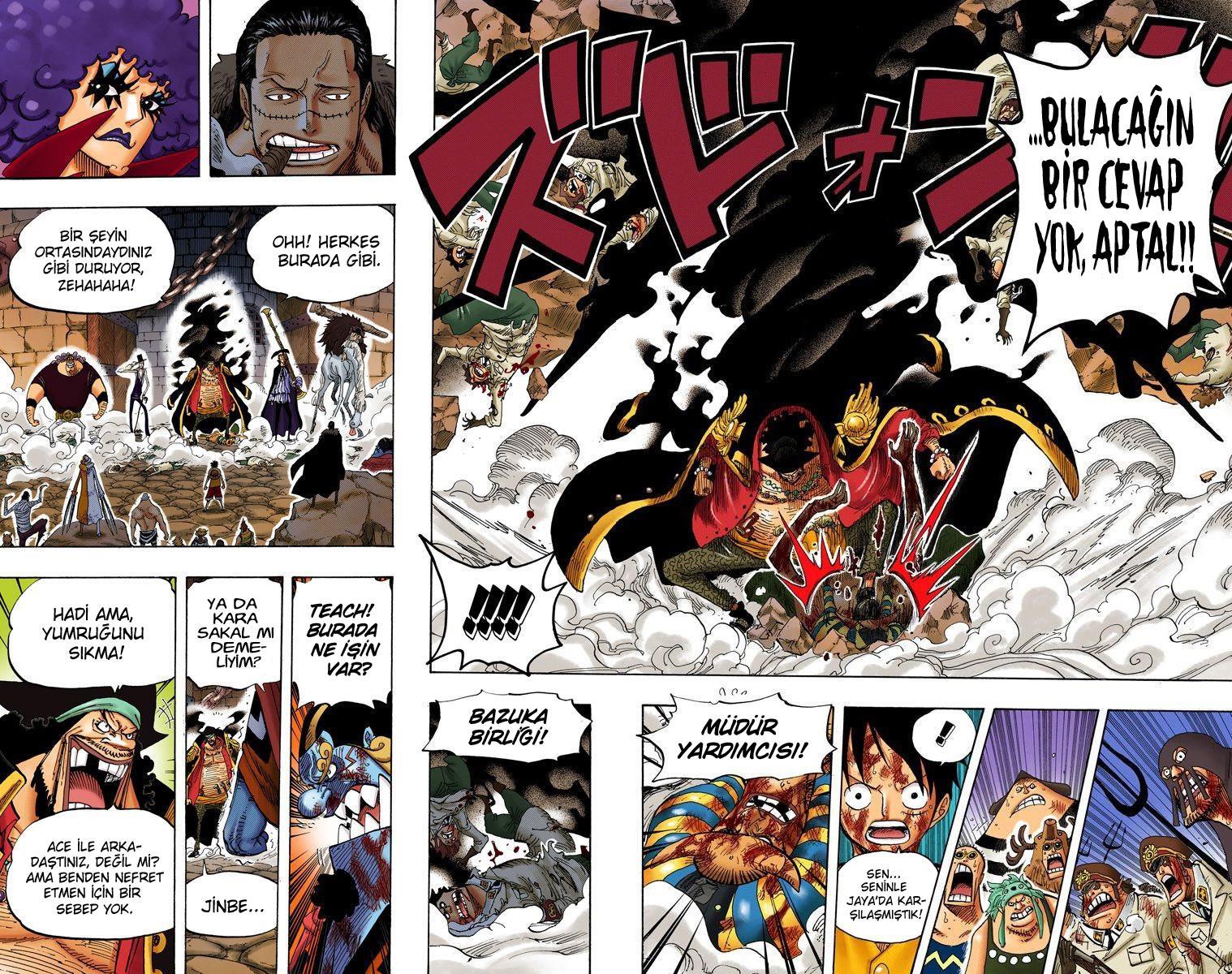 One Piece [Renkli] mangasının 0543 bölümünün 14. sayfasını okuyorsunuz.