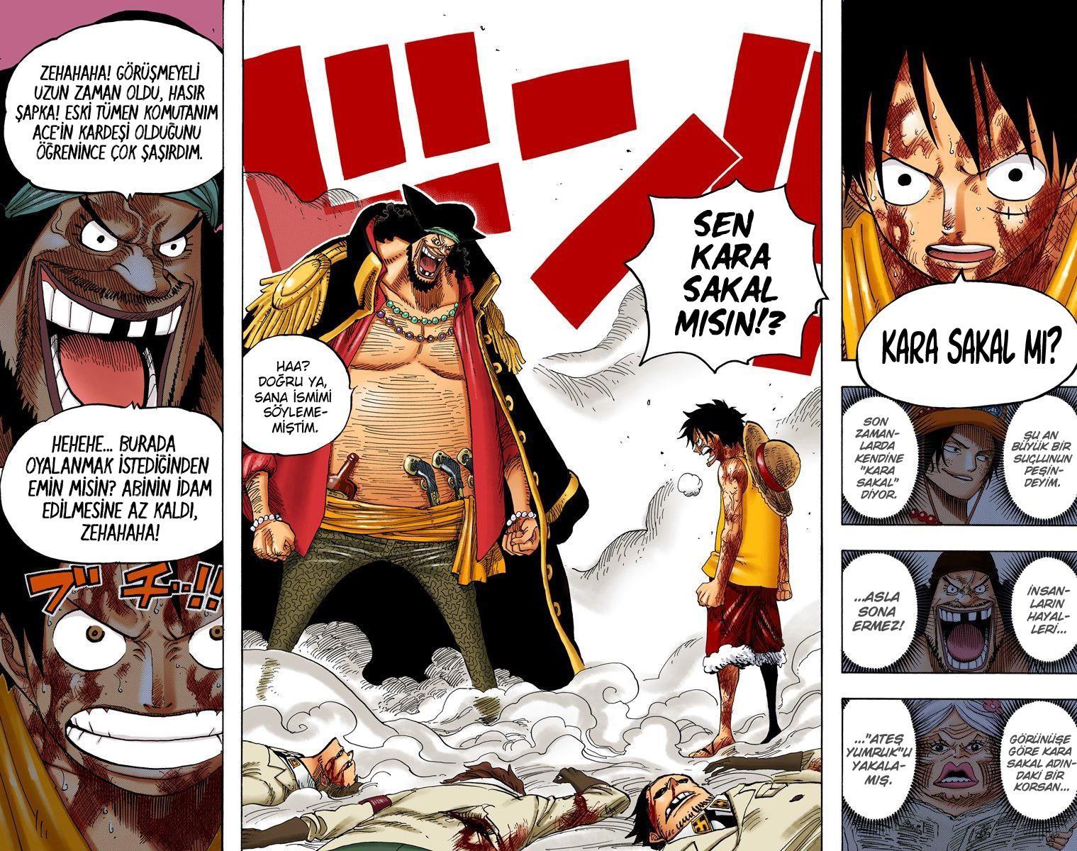 One Piece [Renkli] mangasının 0543 bölümünün 15. sayfasını okuyorsunuz.