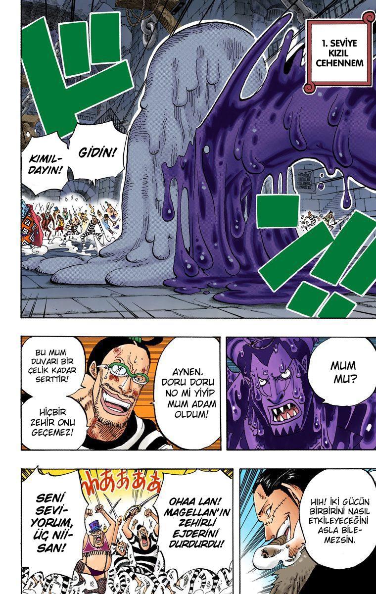 One Piece [Renkli] mangasının 0546 bölümünün 3. sayfasını okuyorsunuz.