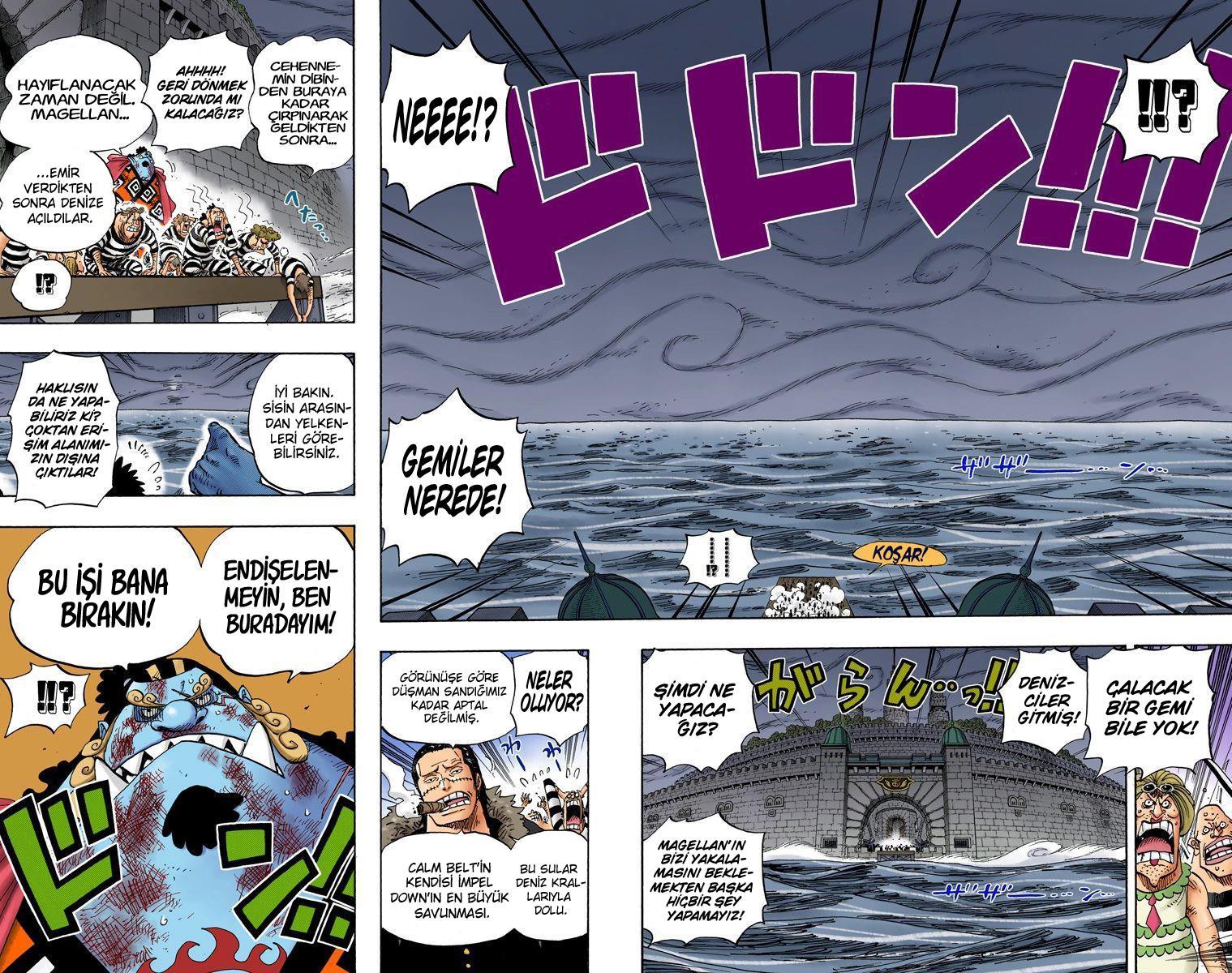 One Piece [Renkli] mangasının 0546 bölümünün 9. sayfasını okuyorsunuz.