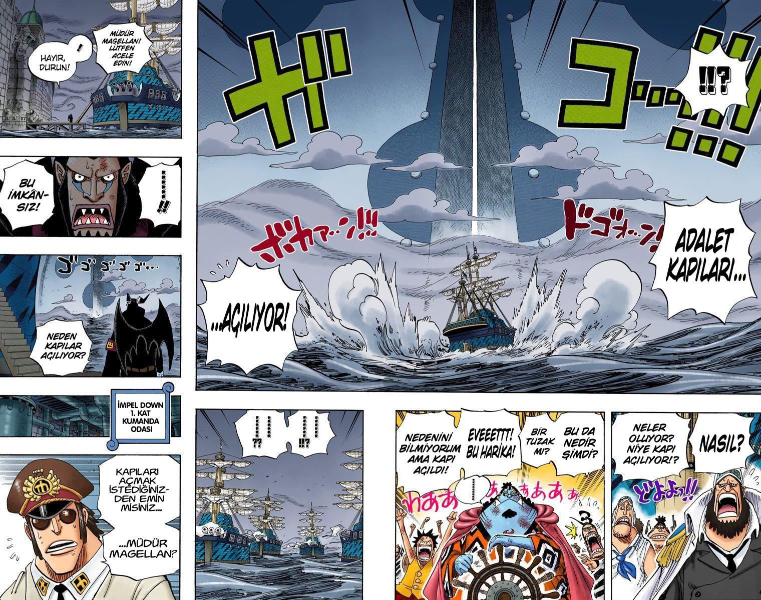 One Piece [Renkli] mangasının 0548 bölümünün 9. sayfasını okuyorsunuz.