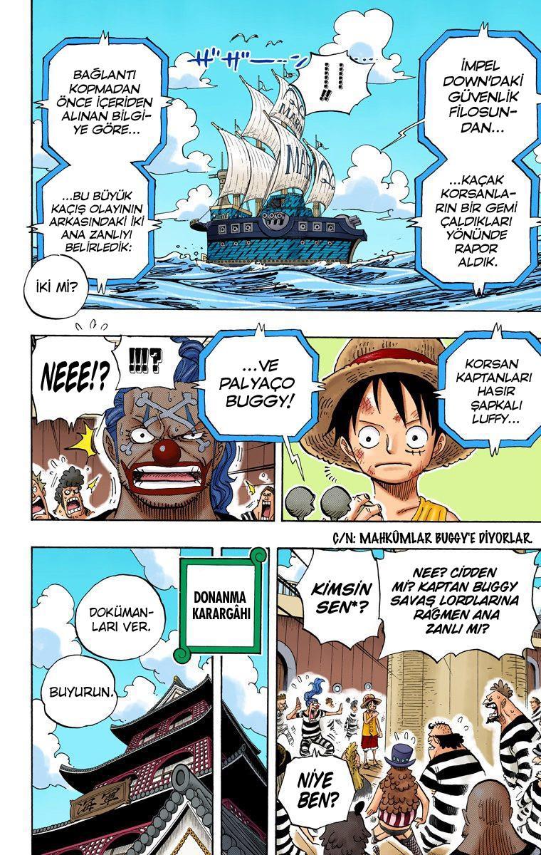 One Piece [Renkli] mangasının 0549 bölümünün 11. sayfasını okuyorsunuz.