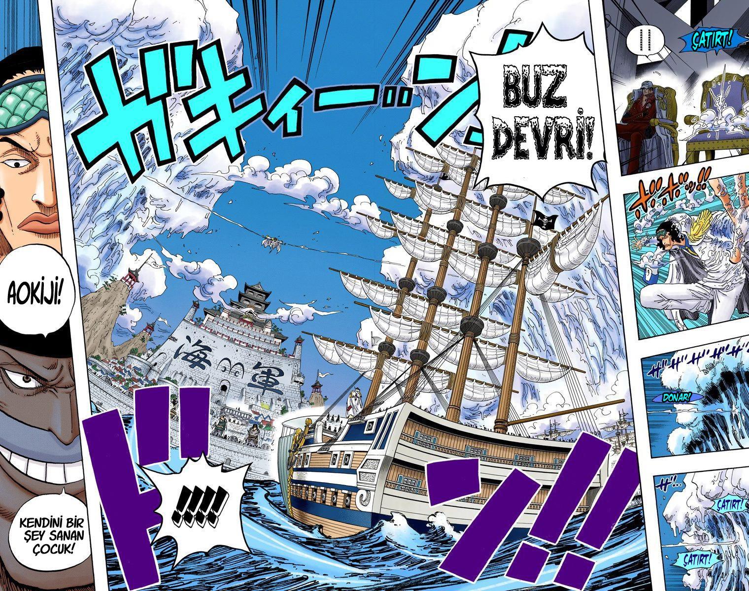 One Piece [Renkli] mangasının 0553 bölümünün 4. sayfasını okuyorsunuz.