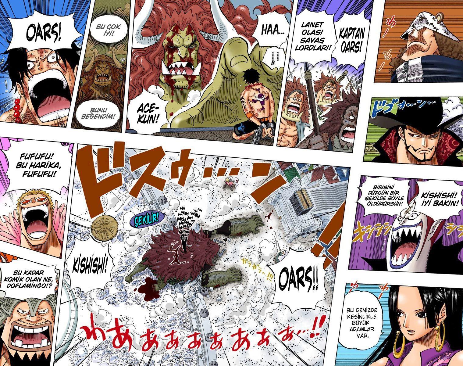 One Piece [Renkli] mangasının 0556 bölümünün 3. sayfasını okuyorsunuz.