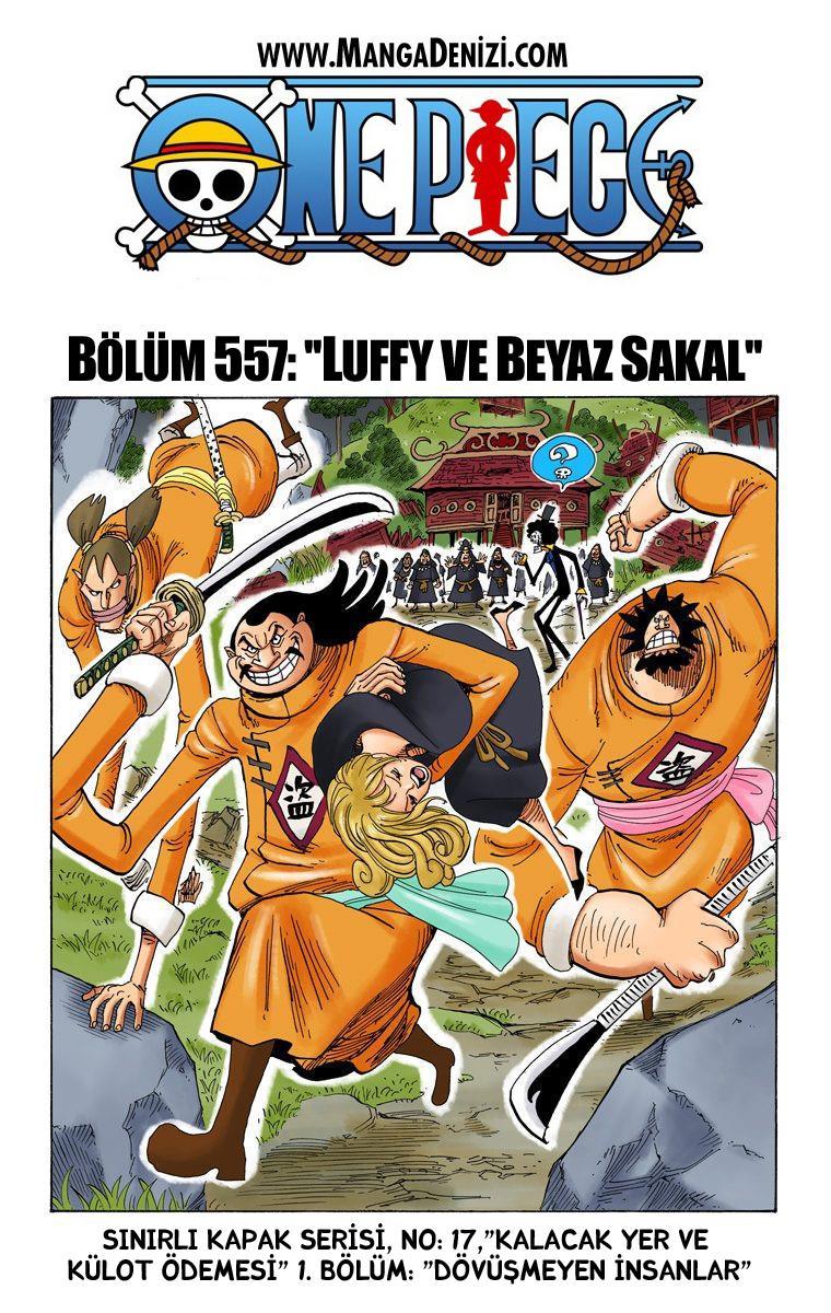 One Piece [Renkli] mangasının 0557 bölümünün 2. sayfasını okuyorsunuz.