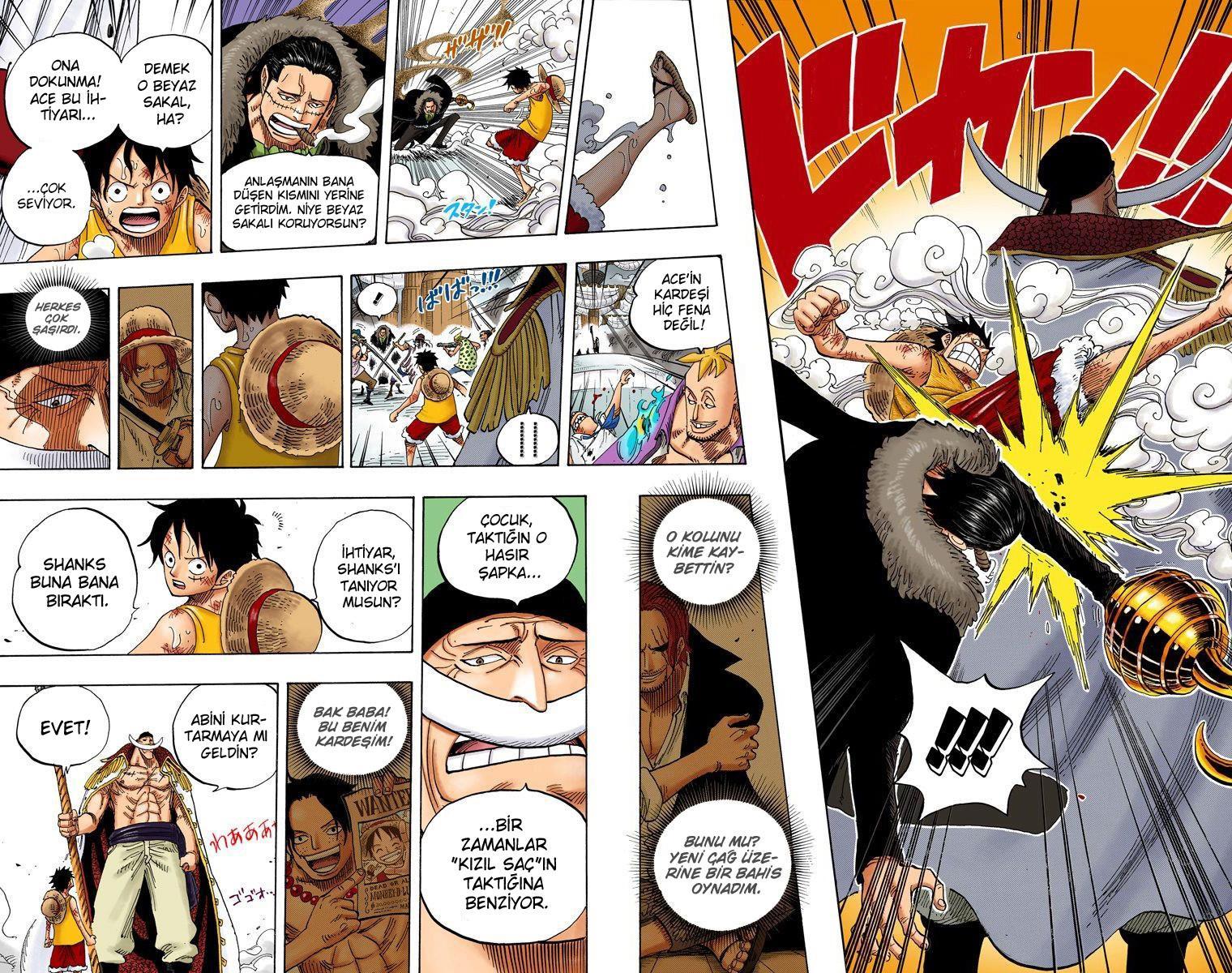 One Piece [Renkli] mangasının 0557 bölümünün 14. sayfasını okuyorsunuz.