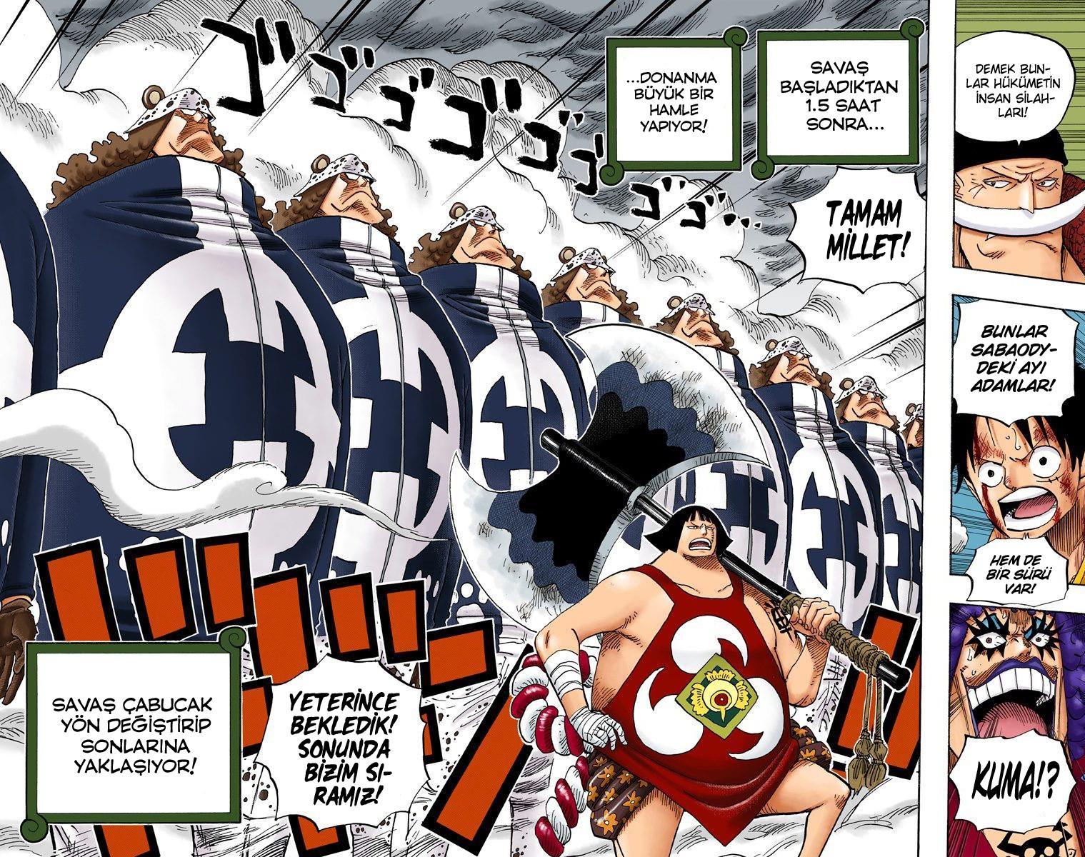 One Piece [Renkli] mangasının 0561 bölümünün 16. sayfasını okuyorsunuz.