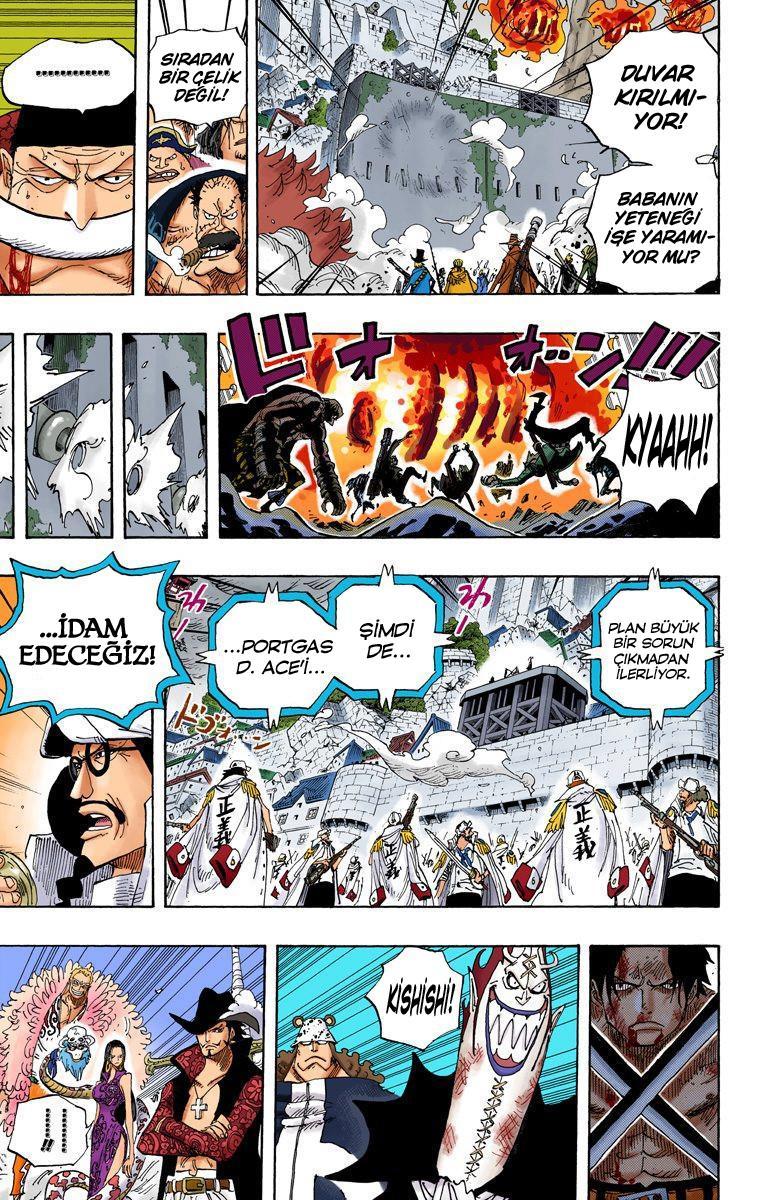 One Piece [Renkli] mangasının 0565 bölümünün 9. sayfasını okuyorsunuz.