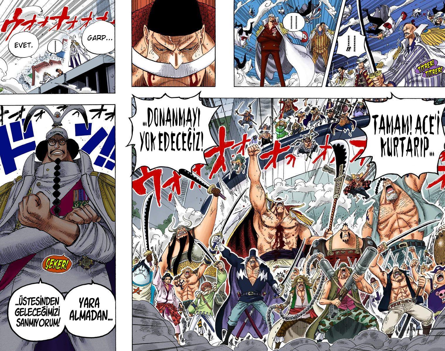 One Piece [Renkli] mangasının 0566 bölümünün 14. sayfasını okuyorsunuz.