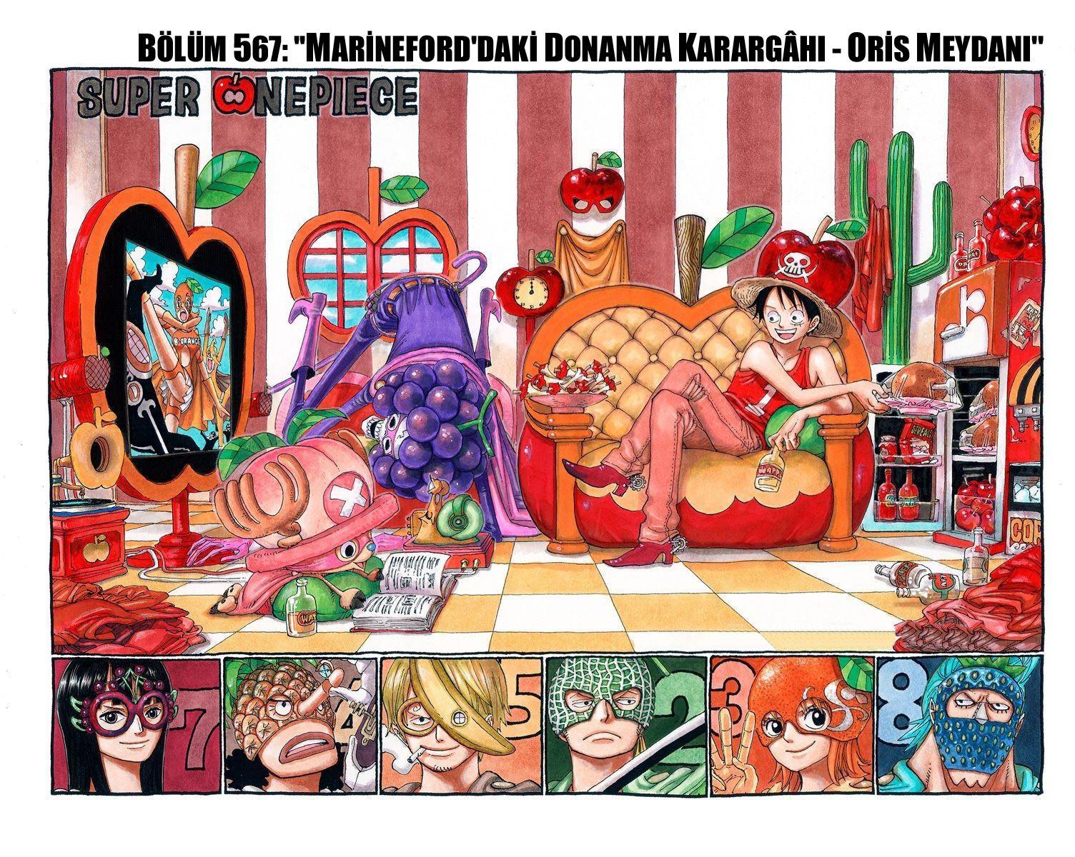 One Piece [Renkli] mangasının 0567 bölümünün 2. sayfasını okuyorsunuz.