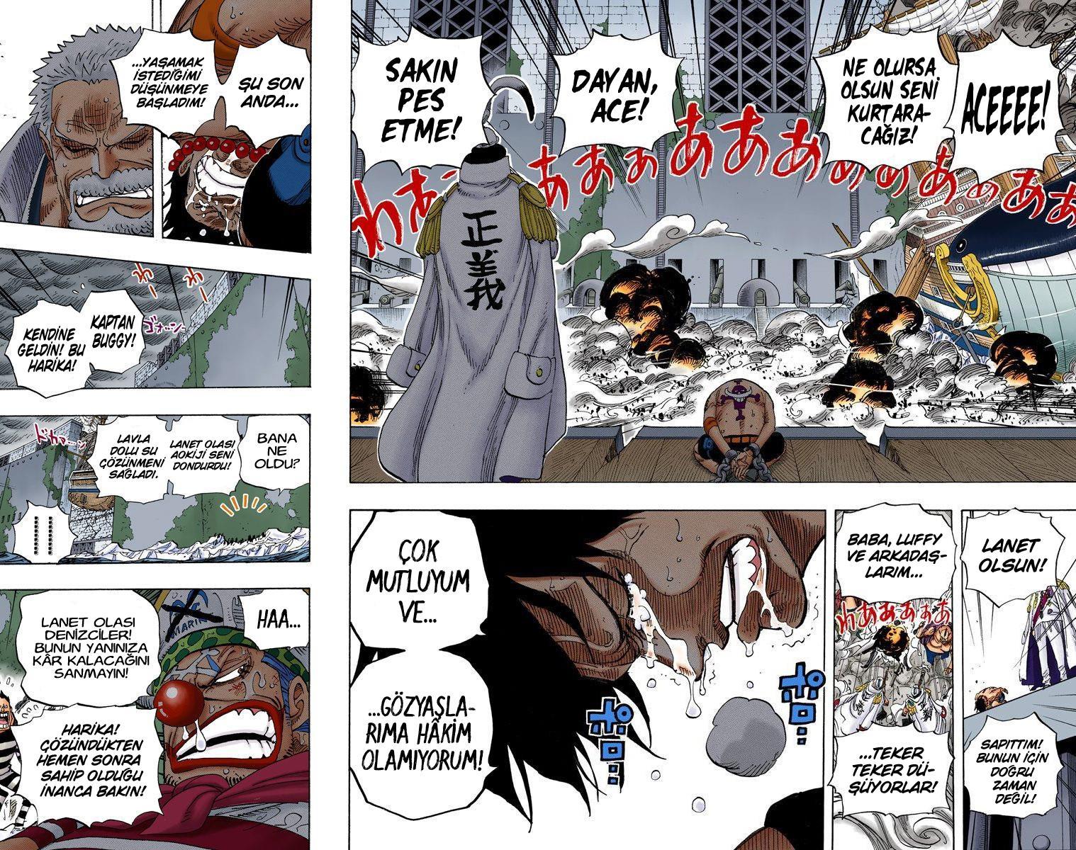 One Piece [Renkli] mangasının 0568 bölümünün 8. sayfasını okuyorsunuz.