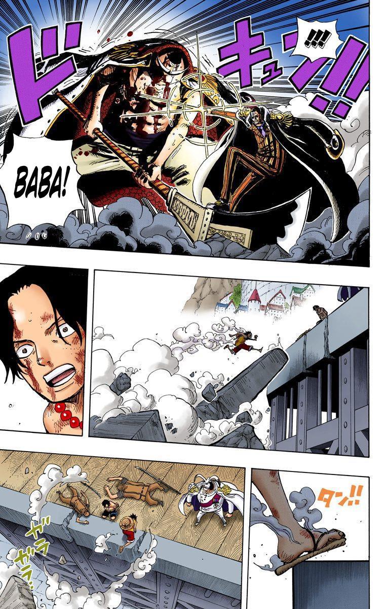 One Piece [Renkli] mangasının 0571 bölümünün 9. sayfasını okuyorsunuz.