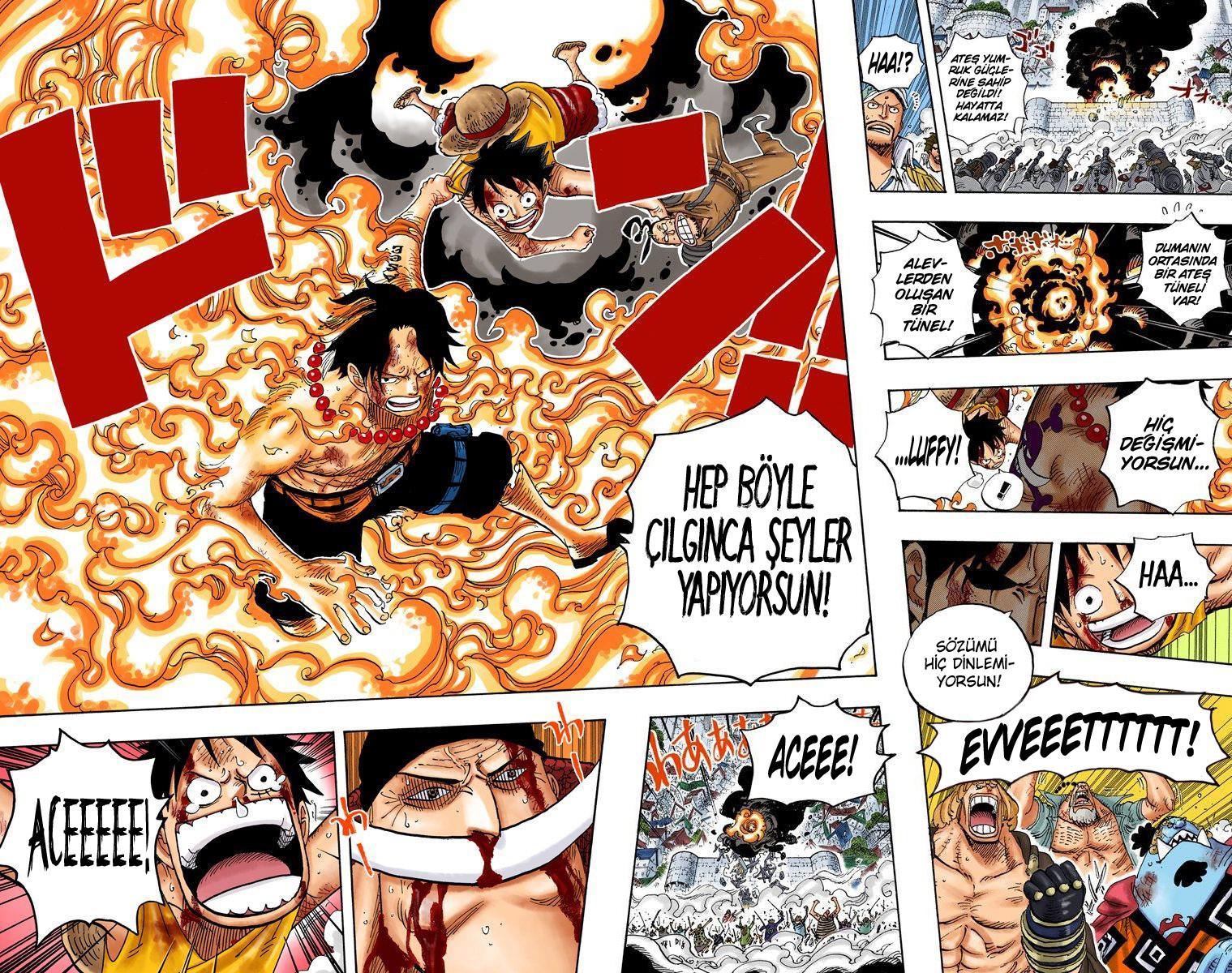 One Piece [Renkli] mangasının 0571 bölümünün 14. sayfasını okuyorsunuz.