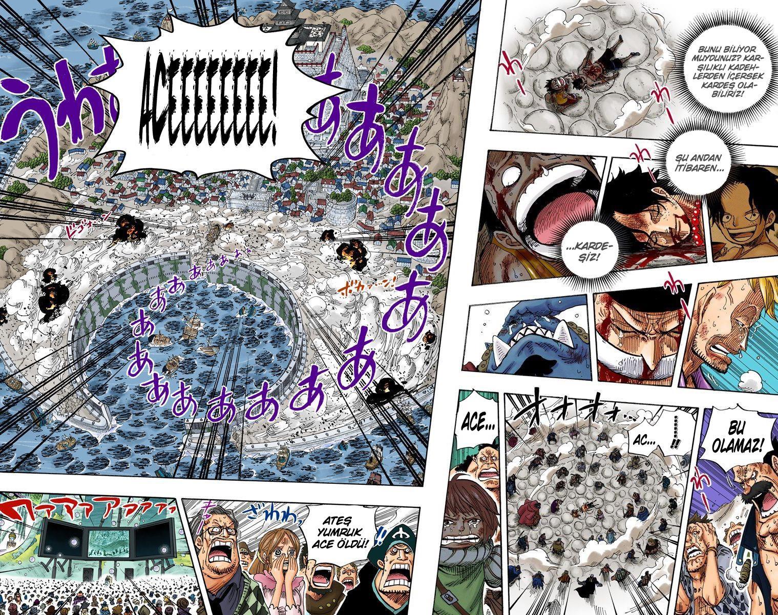 One Piece [Renkli] mangasının 0575 bölümünün 3. sayfasını okuyorsunuz.