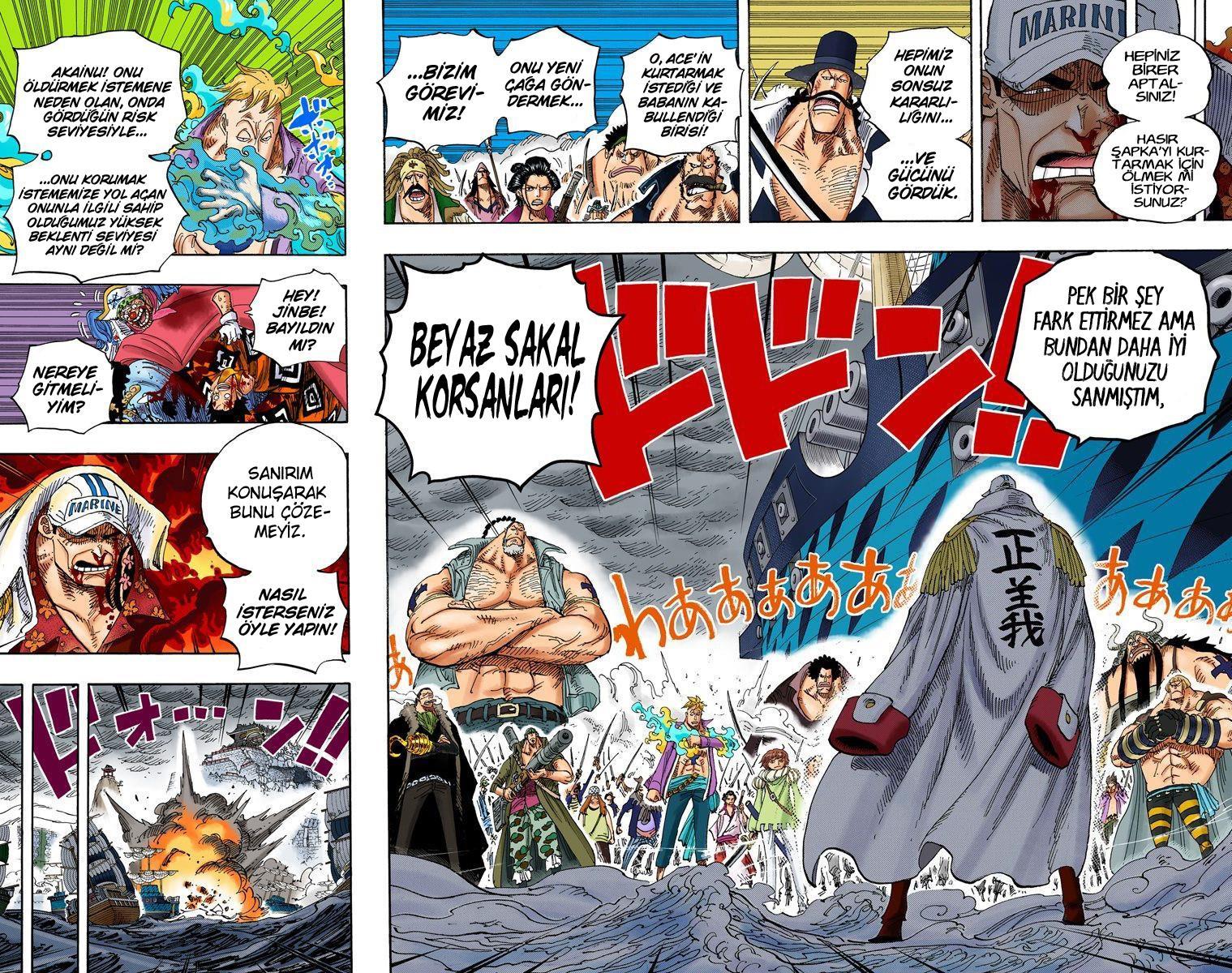 One Piece [Renkli] mangasının 0578 bölümünün 14. sayfasını okuyorsunuz.