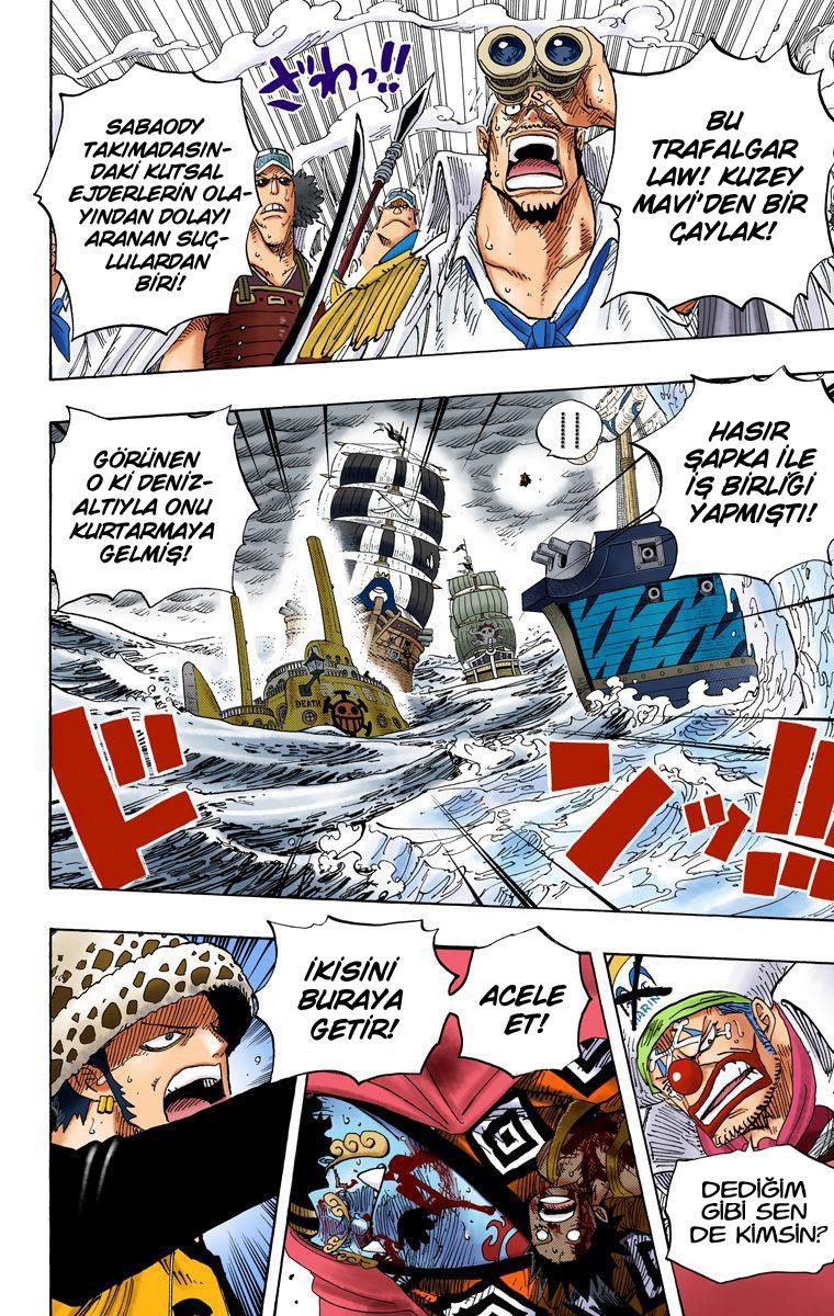 One Piece [Renkli] mangasının 0579 bölümünün 3. sayfasını okuyorsunuz.