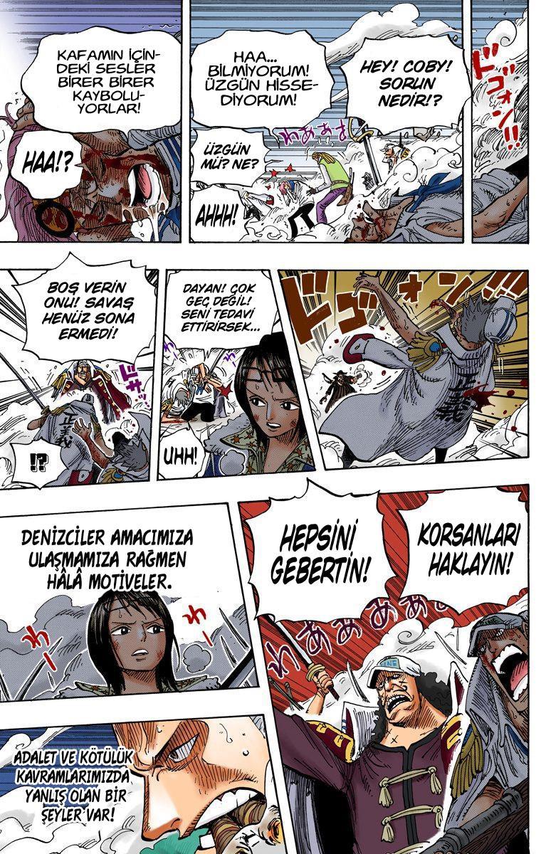 One Piece [Renkli] mangasının 0579 bölümünün 7. sayfasını okuyorsunuz.