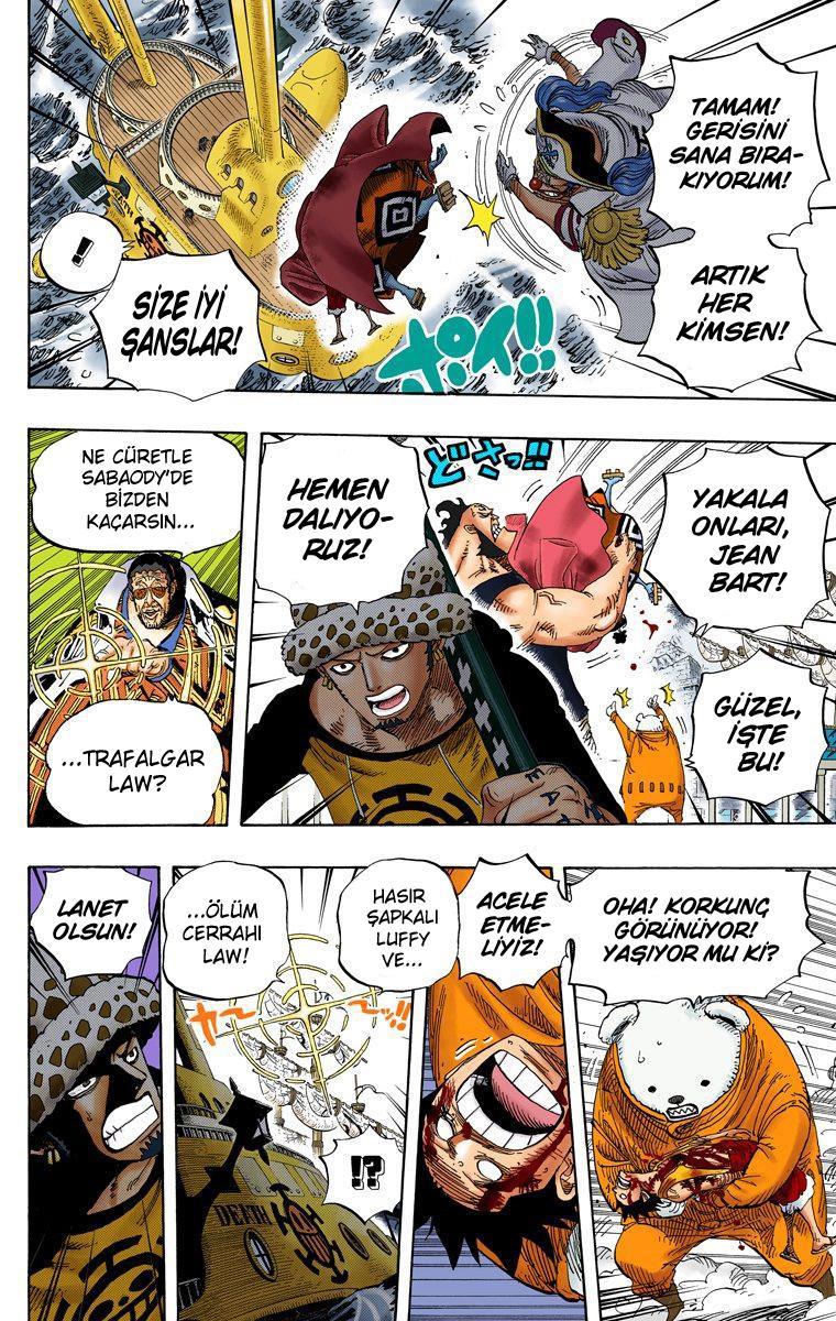 One Piece [Renkli] mangasının 0579 bölümünün 9. sayfasını okuyorsunuz.