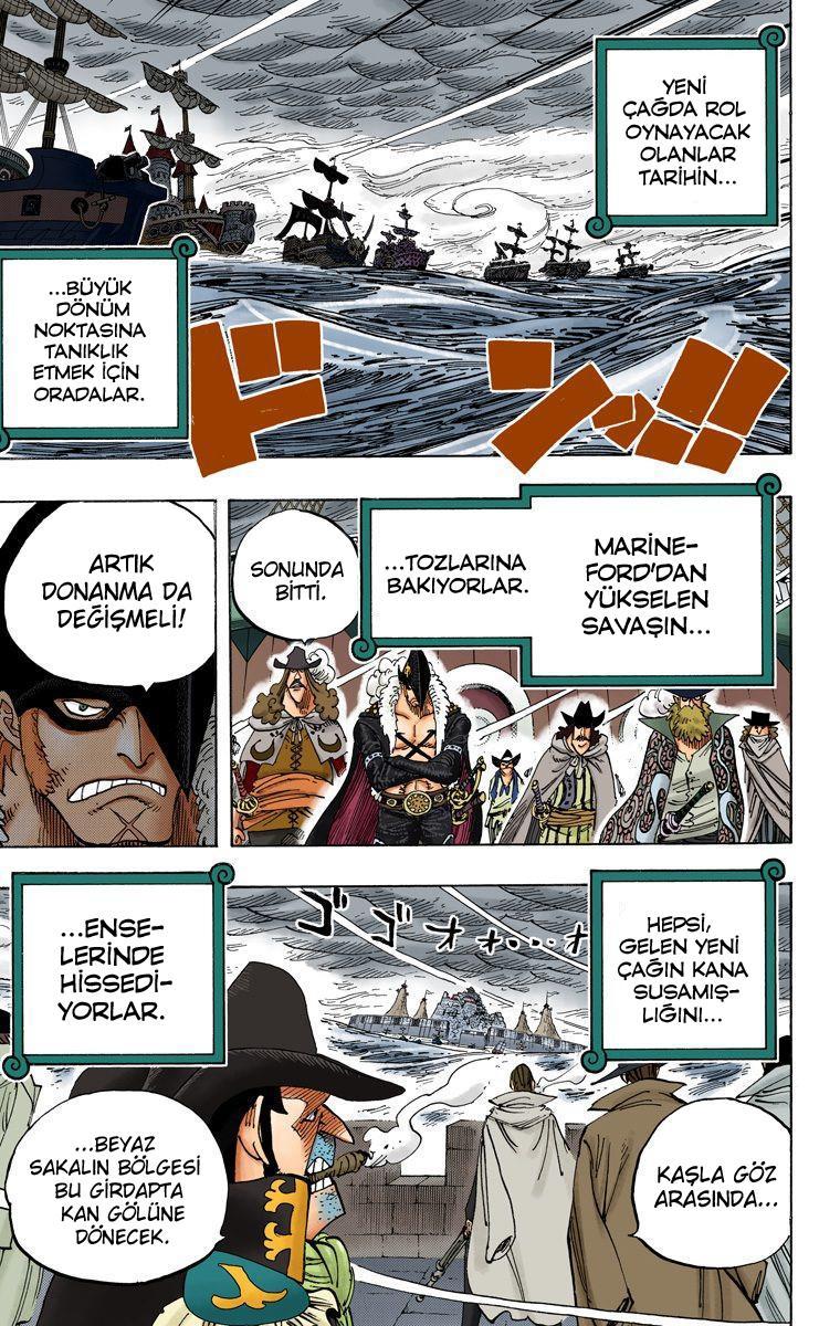 One Piece [Renkli] mangasının 0581 bölümünün 4. sayfasını okuyorsunuz.