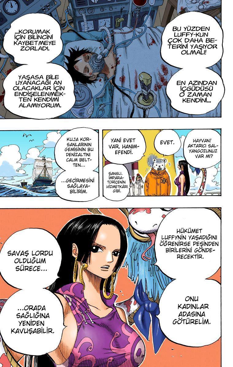 One Piece [Renkli] mangasının 0581 bölümünün 14. sayfasını okuyorsunuz.