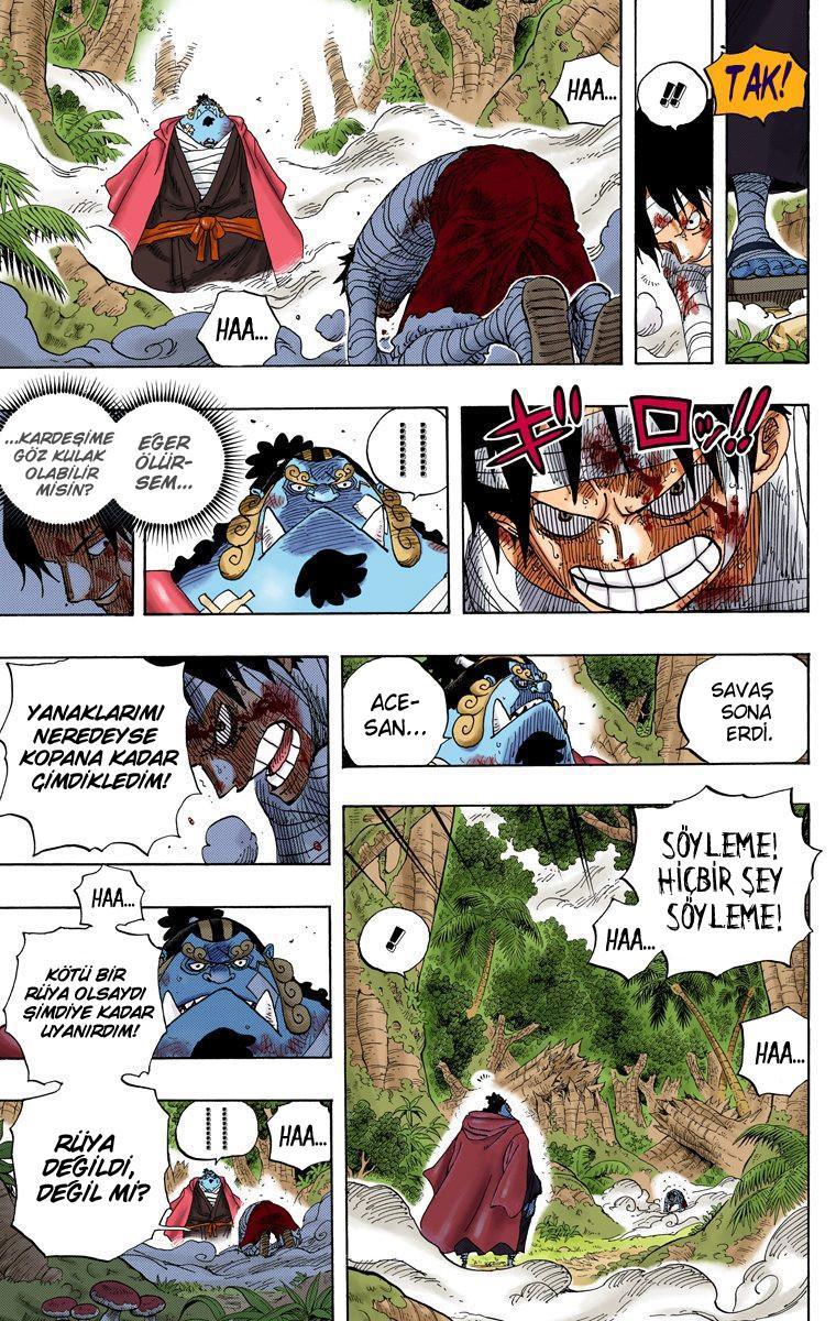 One Piece [Renkli] mangasının 0582 bölümünün 13. sayfasını okuyorsunuz.