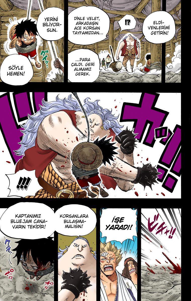 One Piece [Renkli] mangasının 0584 bölümünün 4. sayfasını okuyorsunuz.
