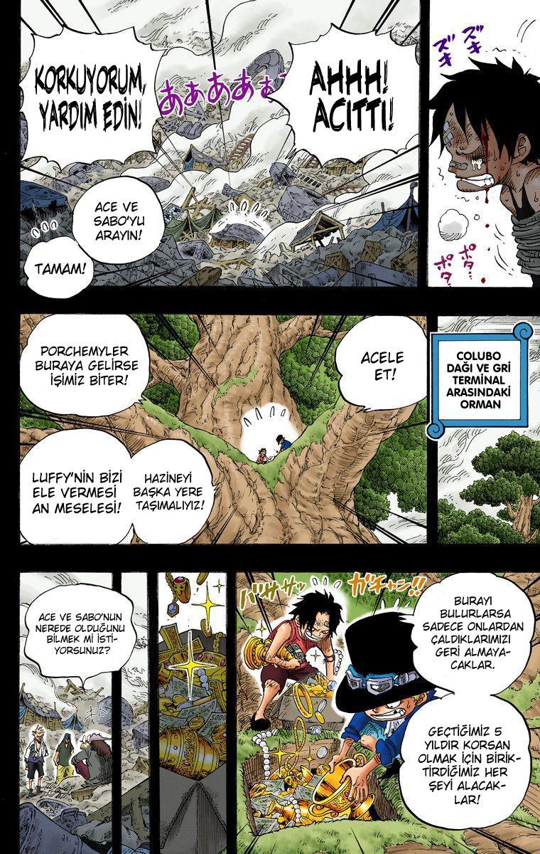 One Piece [Renkli] mangasının 0584 bölümünün 5. sayfasını okuyorsunuz.