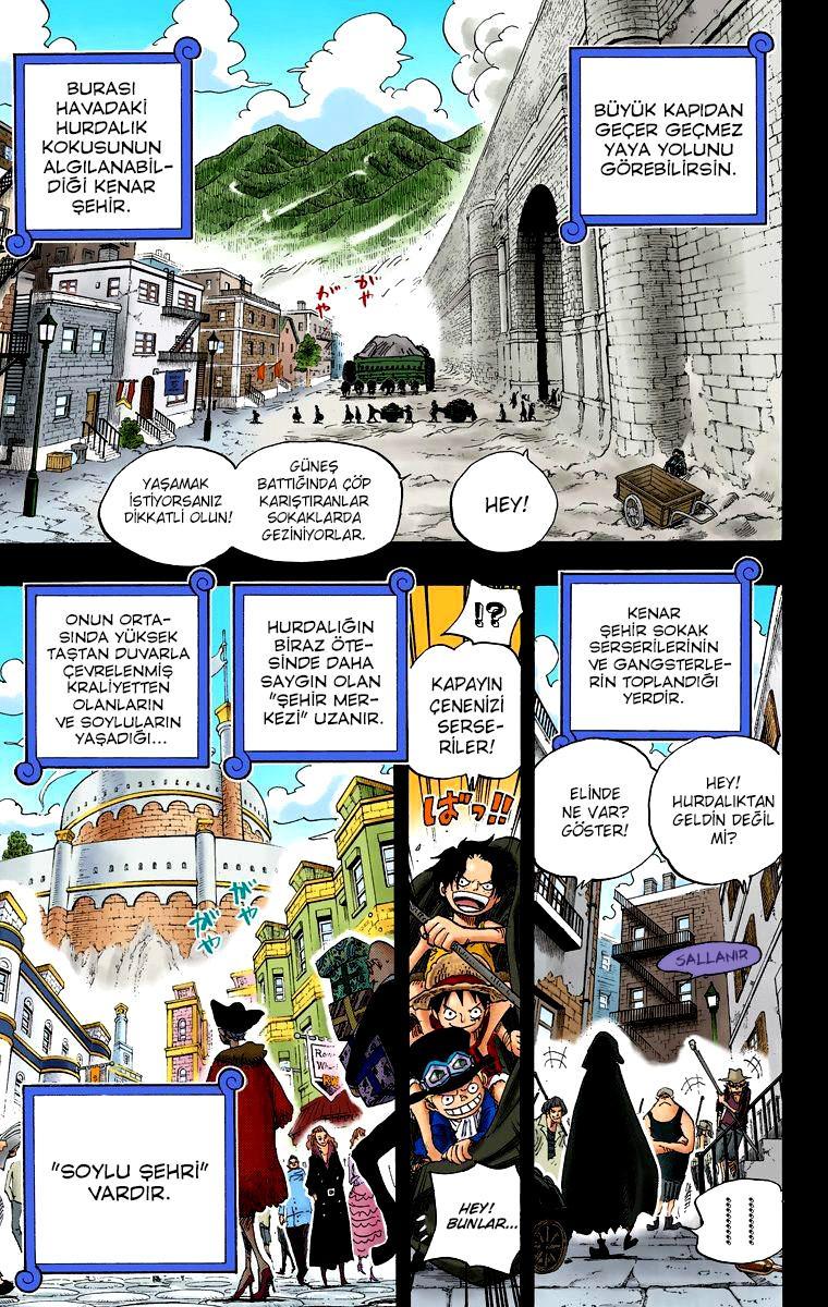 One Piece [Renkli] mangasının 0585 bölümünün 6. sayfasını okuyorsunuz.