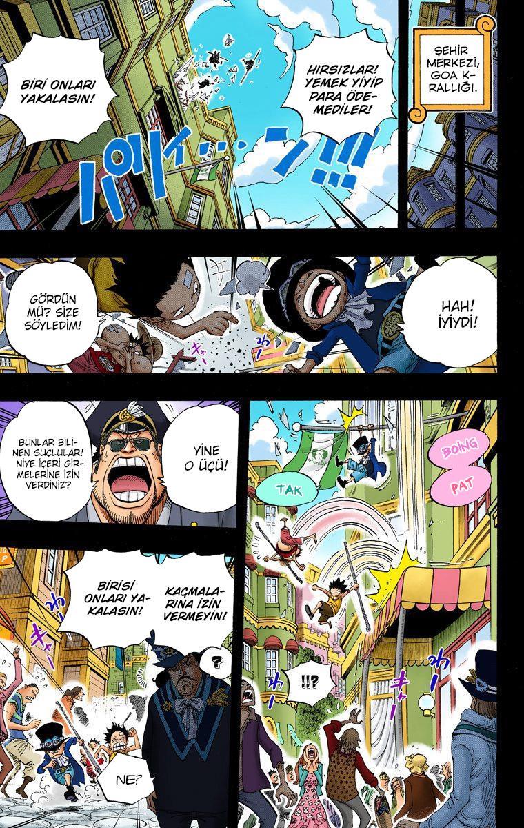 One Piece [Renkli] mangasının 0585 bölümünün 8. sayfasını okuyorsunuz.