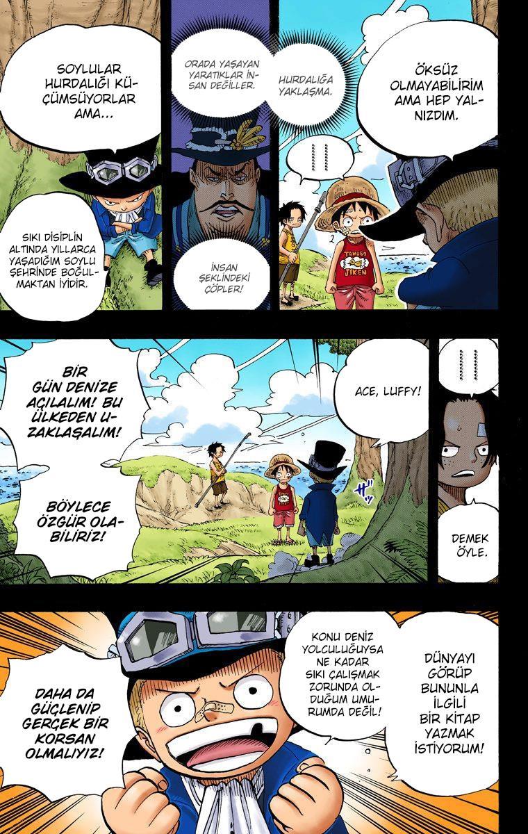 One Piece [Renkli] mangasının 0585 bölümünün 12. sayfasını okuyorsunuz.