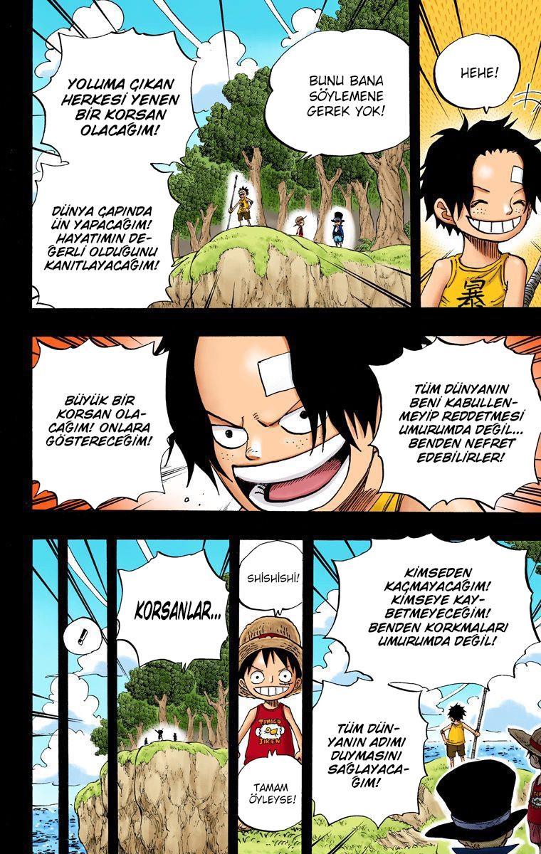 One Piece [Renkli] mangasının 0585 bölümünün 13. sayfasını okuyorsunuz.