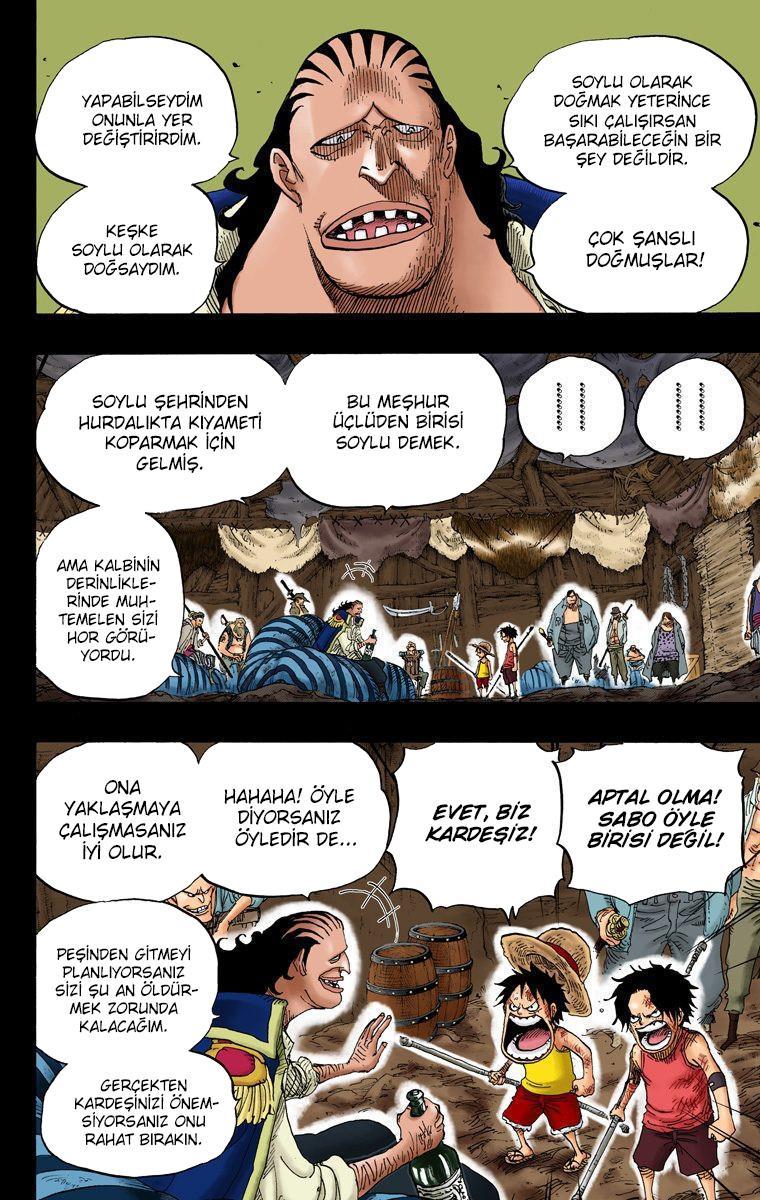 One Piece [Renkli] mangasının 0586 bölümünün 3. sayfasını okuyorsunuz.