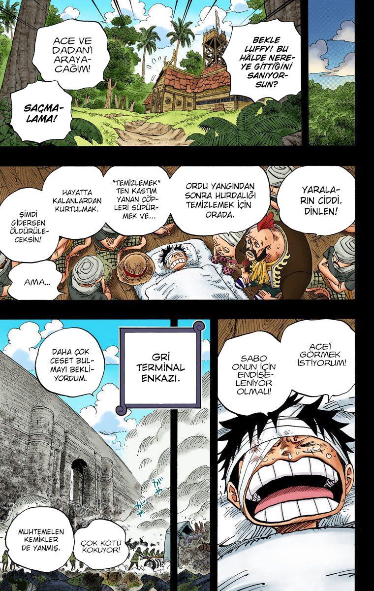 One Piece [Renkli] mangasının 0587 bölümünün 18. sayfasını okuyorsunuz.