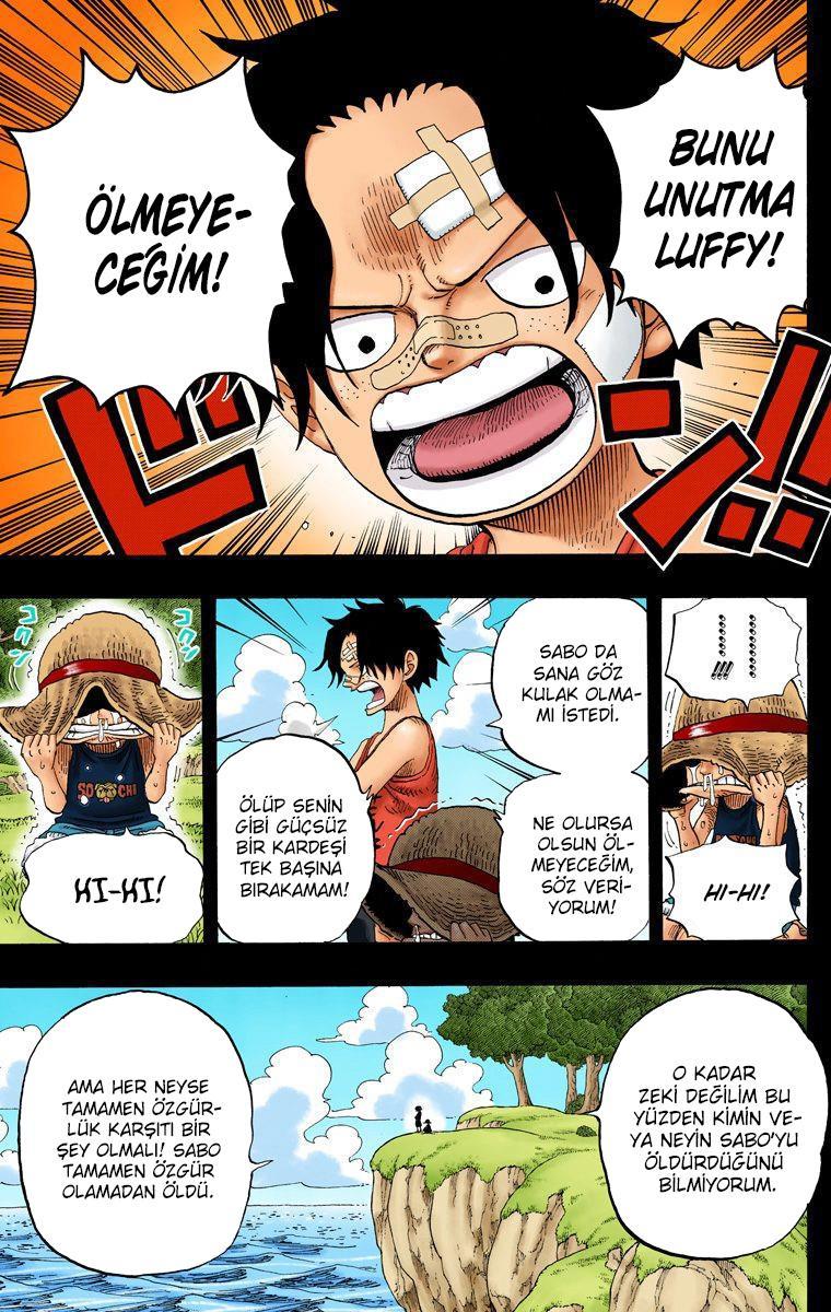 One Piece [Renkli] mangasının 0589 bölümünün 6. sayfasını okuyorsunuz.