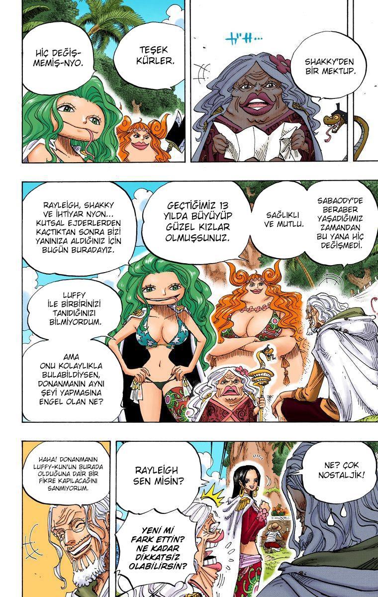 One Piece [Renkli] mangasının 0591 bölümünün 9. sayfasını okuyorsunuz.