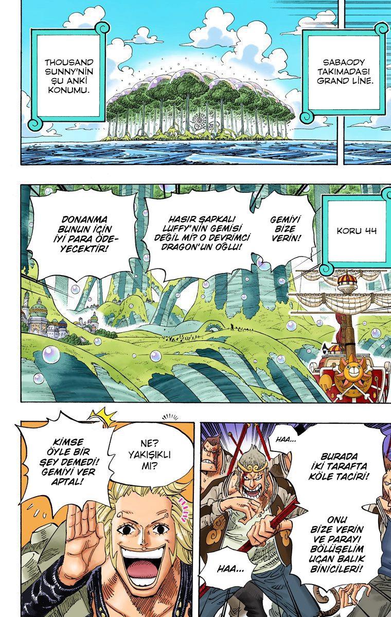 One Piece [Renkli] mangasının 0593 bölümünün 13. sayfasını okuyorsunuz.