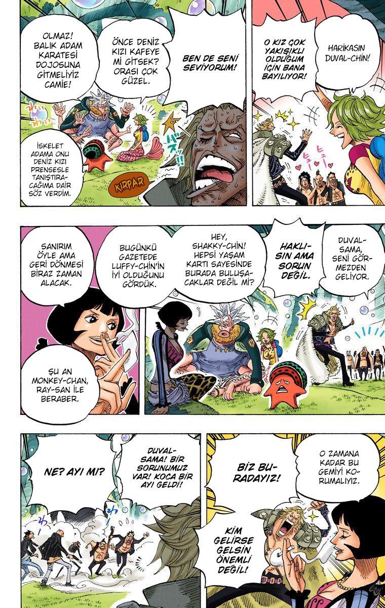 One Piece [Renkli] mangasının 0593 bölümünün 15. sayfasını okuyorsunuz.