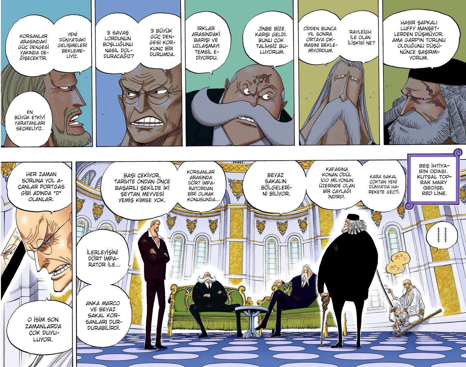 One Piece [Renkli] mangasının 0594 bölümünün 3. sayfasını okuyorsunuz.