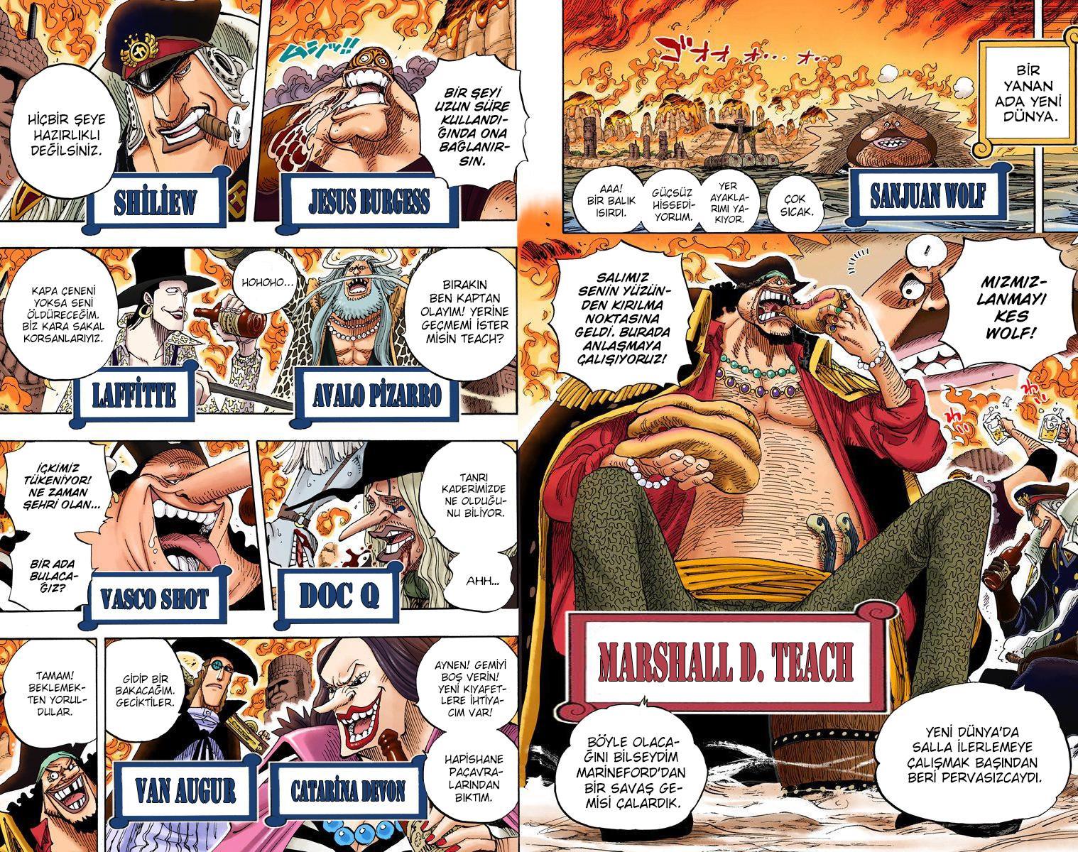 One Piece [Renkli] mangasının 0595 bölümünün 6. sayfasını okuyorsunuz.