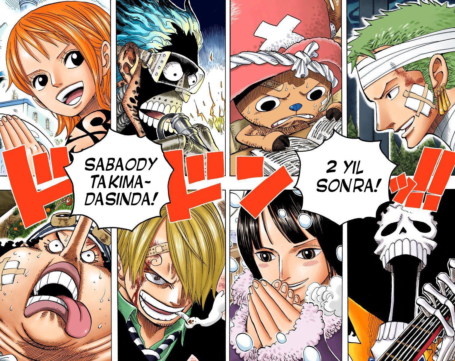 One Piece [Renkli] mangasının 0597 bölümünün 7. sayfasını okuyorsunuz.