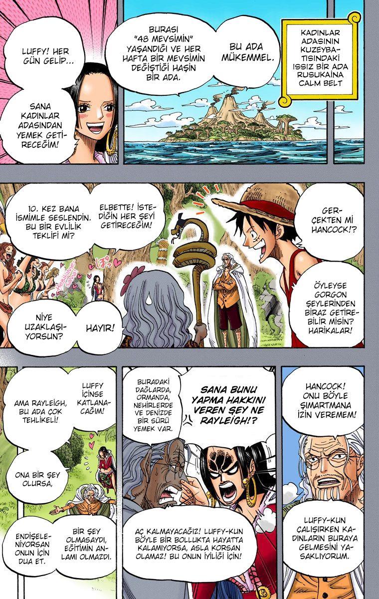 One Piece [Renkli] mangasının 0597 bölümünün 9. sayfasını okuyorsunuz.