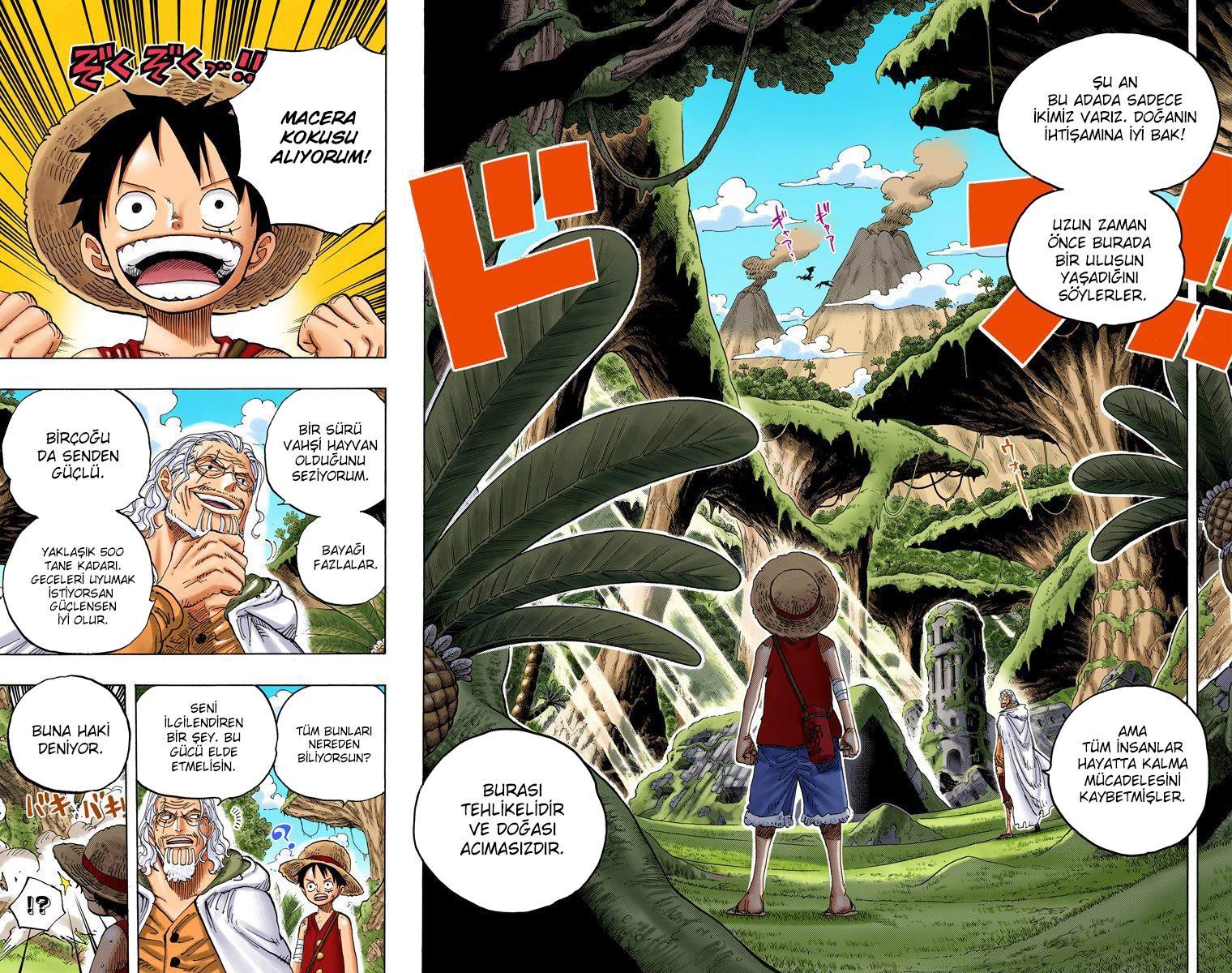 One Piece [Renkli] mangasının 0597 bölümünün 10. sayfasını okuyorsunuz.